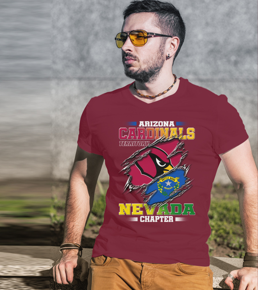 Arizona Cardinals Territory Nevada Chapter T-Shirt
