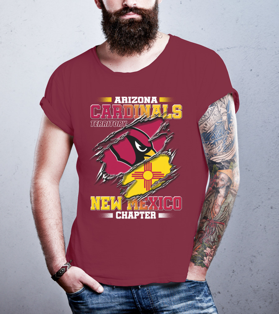 Arizona Cardinals Territory New Mexico Chapter T-Shirt
