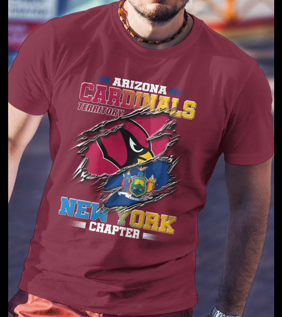 Arizona Cardinals Territory New York Chapter T-Shirt