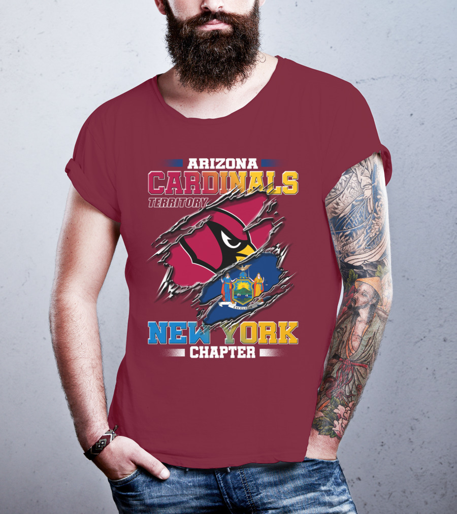 Arizona Cardinals Territory New York Chapter T-Shirt