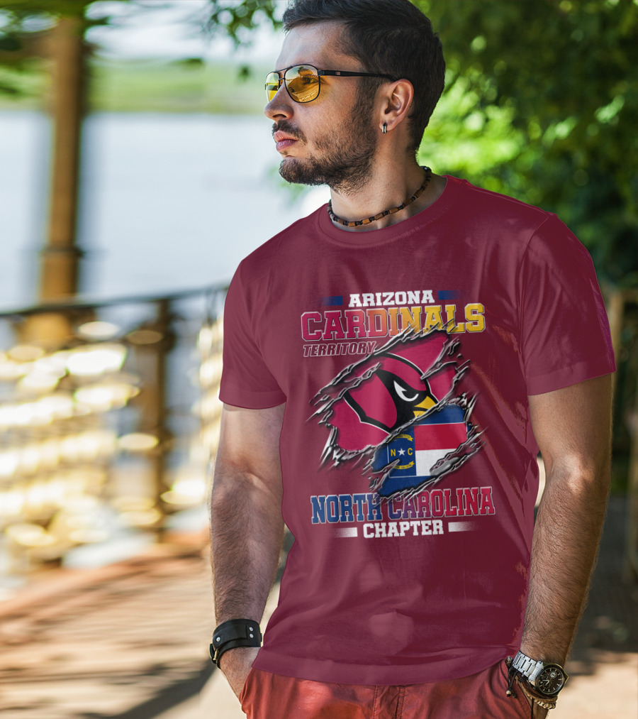 Arizona Cardinals Territory North Carolina Chapter T-Shirt