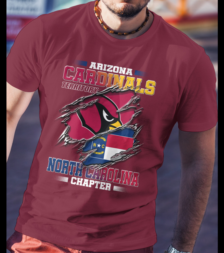 Arizona Cardinals Territory North Carolina Chapter T-Shirt