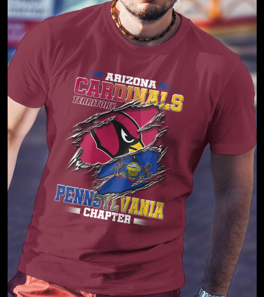 Arizona Cardinals Territory Pennsylvania Chapter T-Shirt