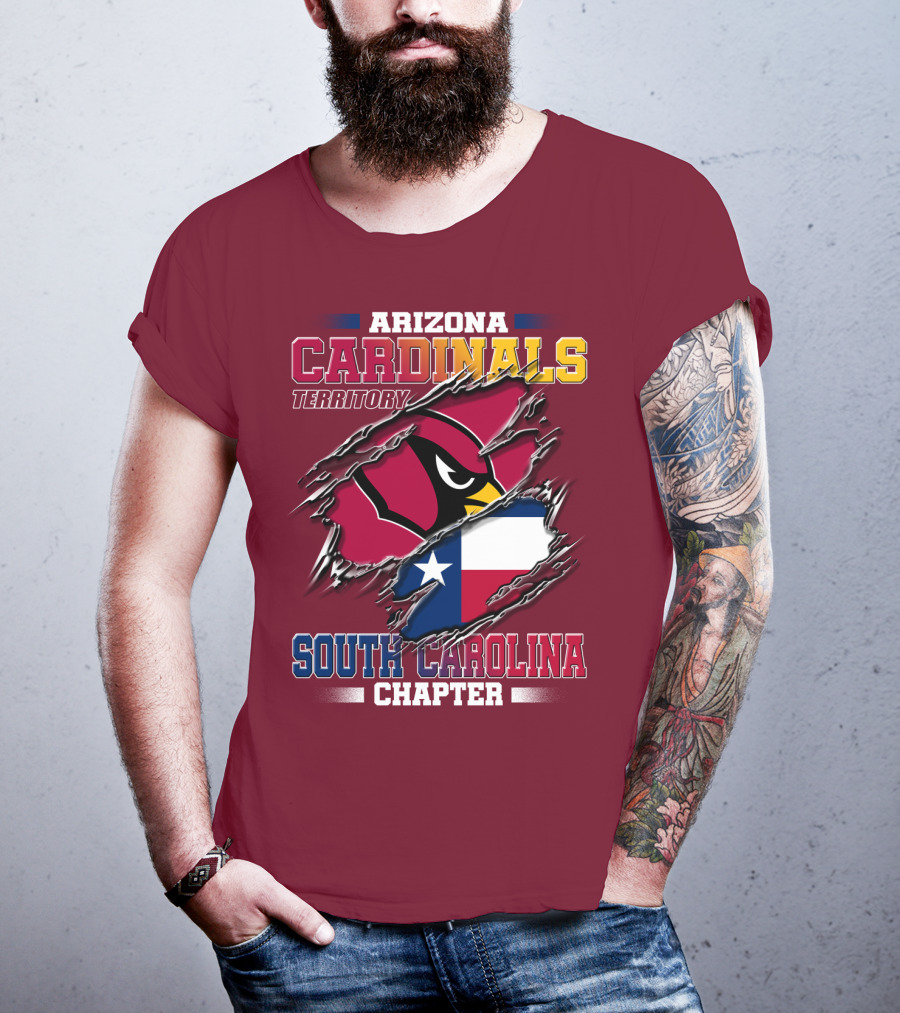 Arizona Cardinals Territory South Carolina Chapter T-Shirt