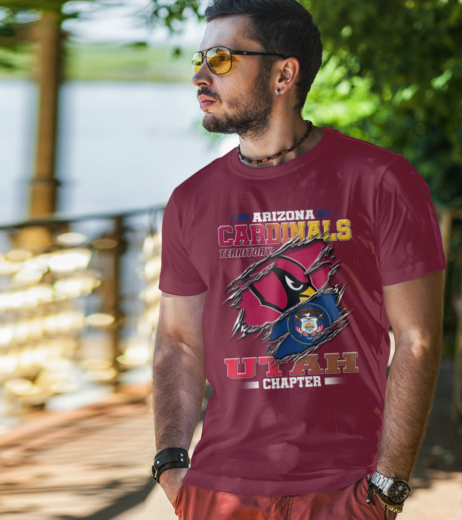 Arizona Cardinals Territory Utah Chapter T-Shirt
