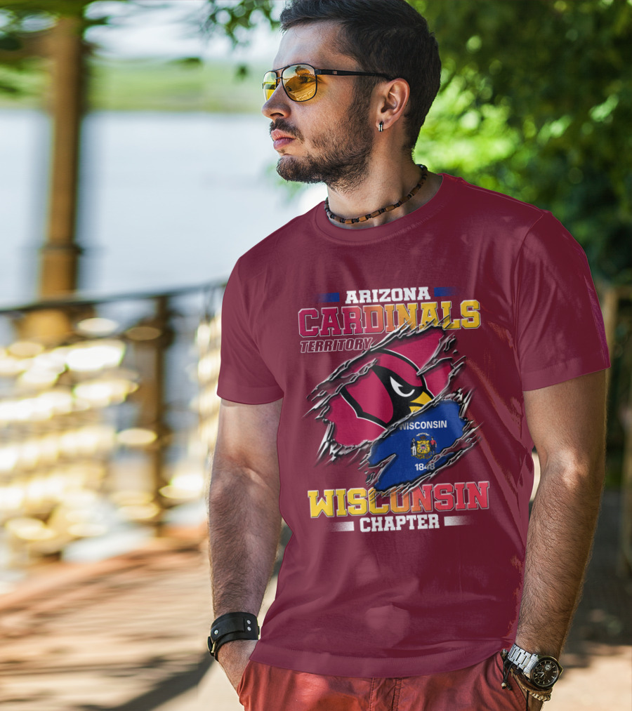 Arizona Cardinals Territory Wisconsin Chapter T-Shirt