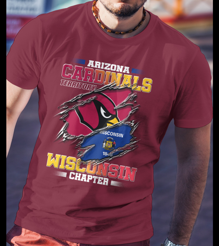 Arizona Cardinals Territory Wisconsin Chapter T-Shirt