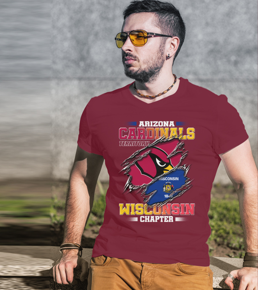 Arizona Cardinals Territory Wisconsin Chapter T-Shirt