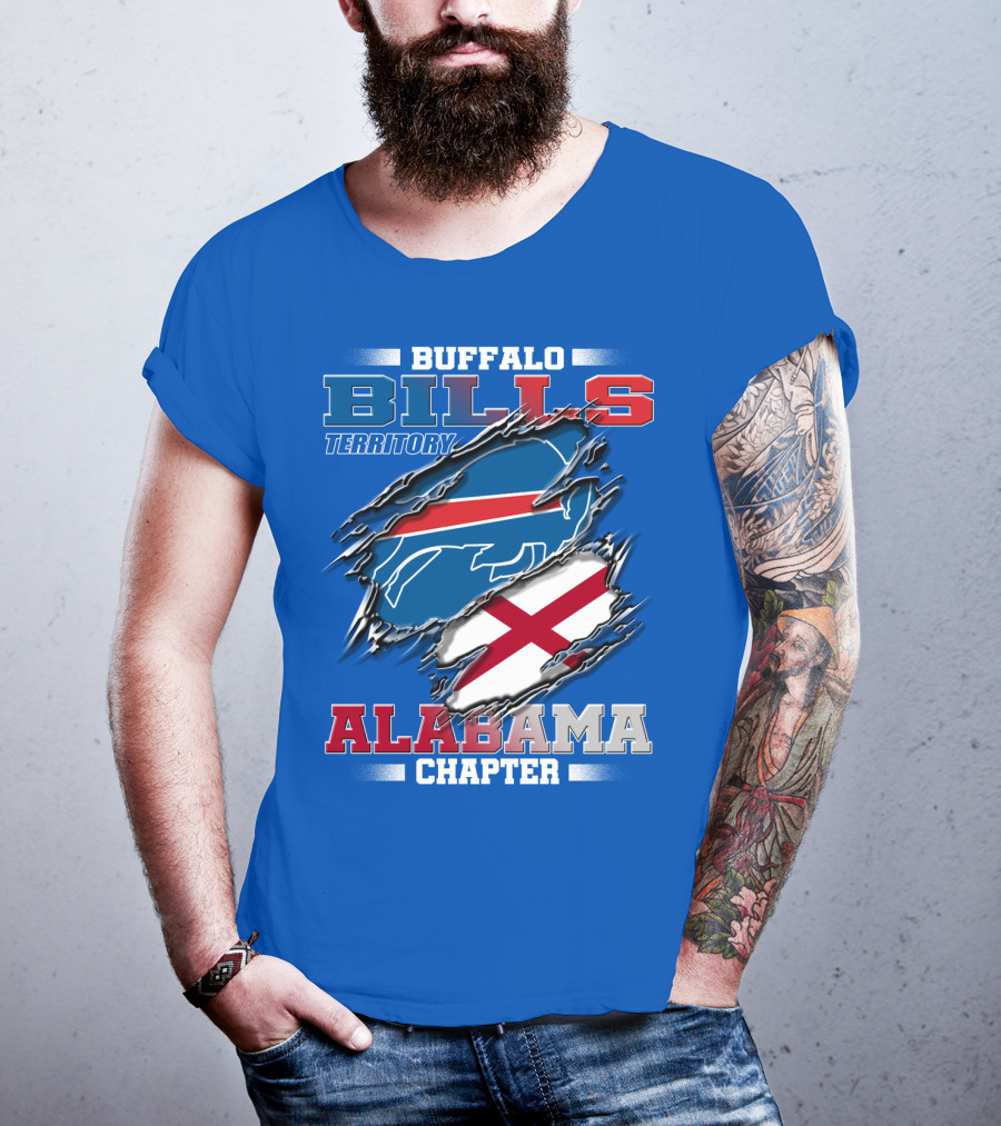 Buffalo Bills Territory Alabama Chapter T-Shirt