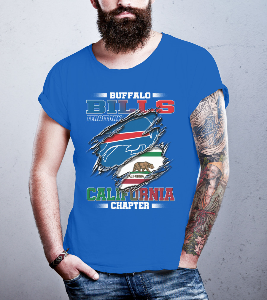 Buffalo Bills Territory California Chapter T-Shirt