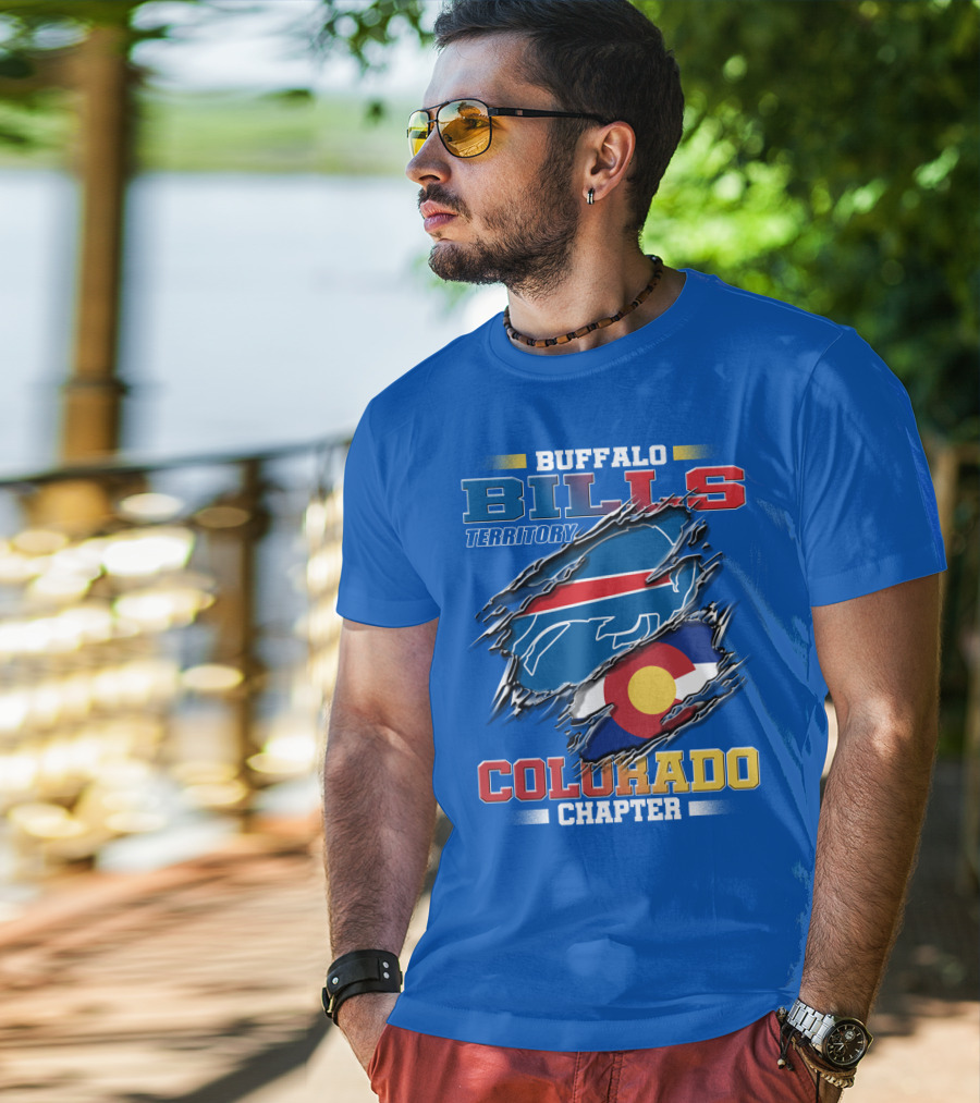 Buffalo Bills Territory Colorado Chapter T-Shirt