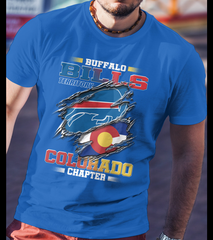 Buffalo Bills Territory Colorado Chapter T-Shirt
