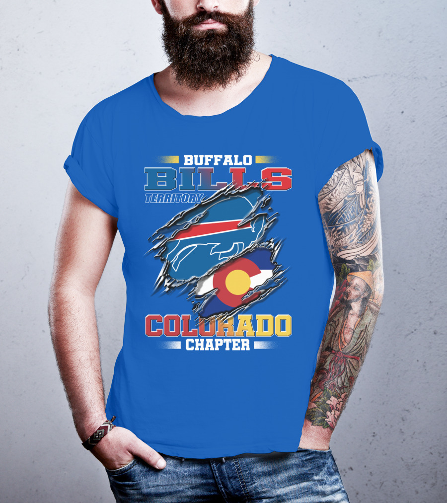 Buffalo Bills Territory Colorado Chapter T-Shirt