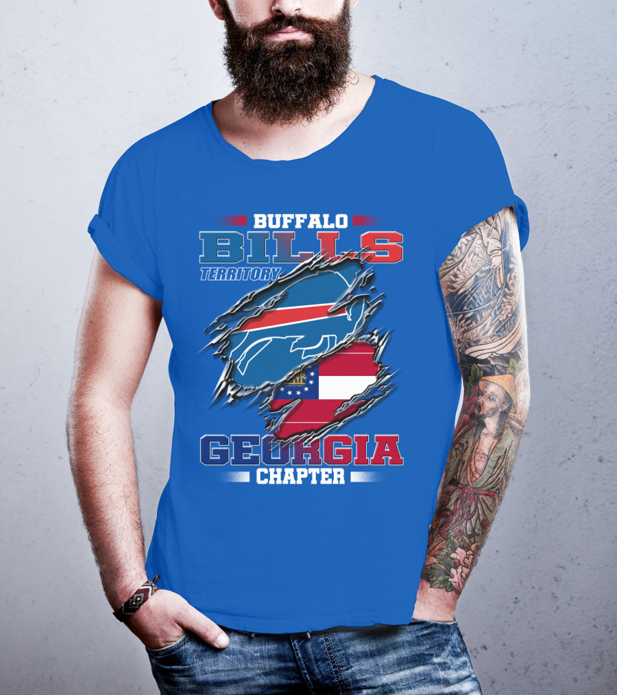 Buffalo Bills Territory Georgia Chapter T-Shirt