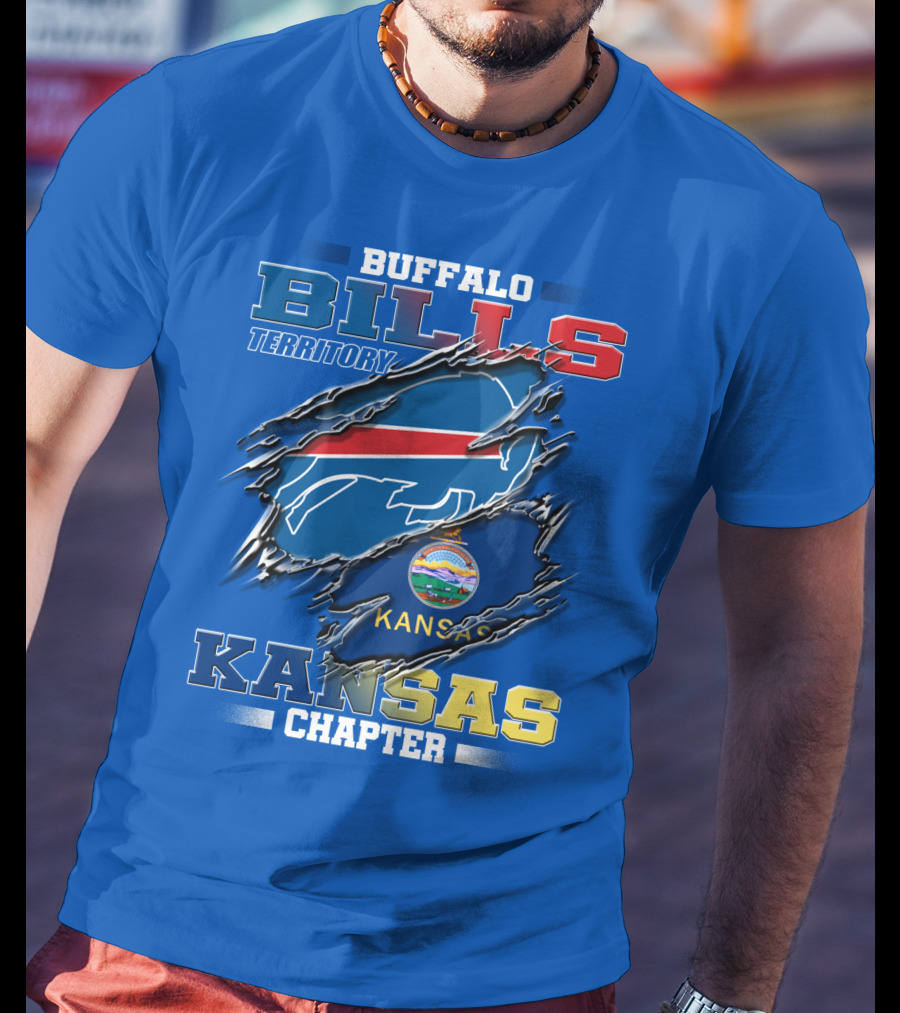Buffalo Bills Territory Kansas Chapter T-Shirt