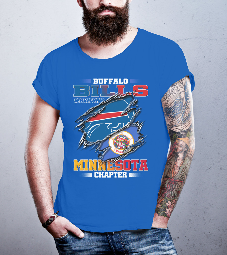 Buffalo Bills Territory Minnesota Chapter T-Shirt