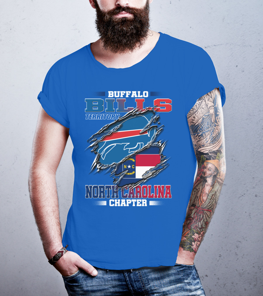 Buffalo Bills Territory North Carolina Chapter T-Shirt