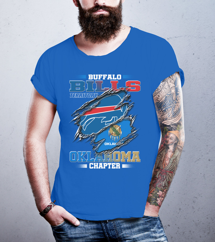Buffalo Bills Territory Oklahoma Chapter T-Shirt