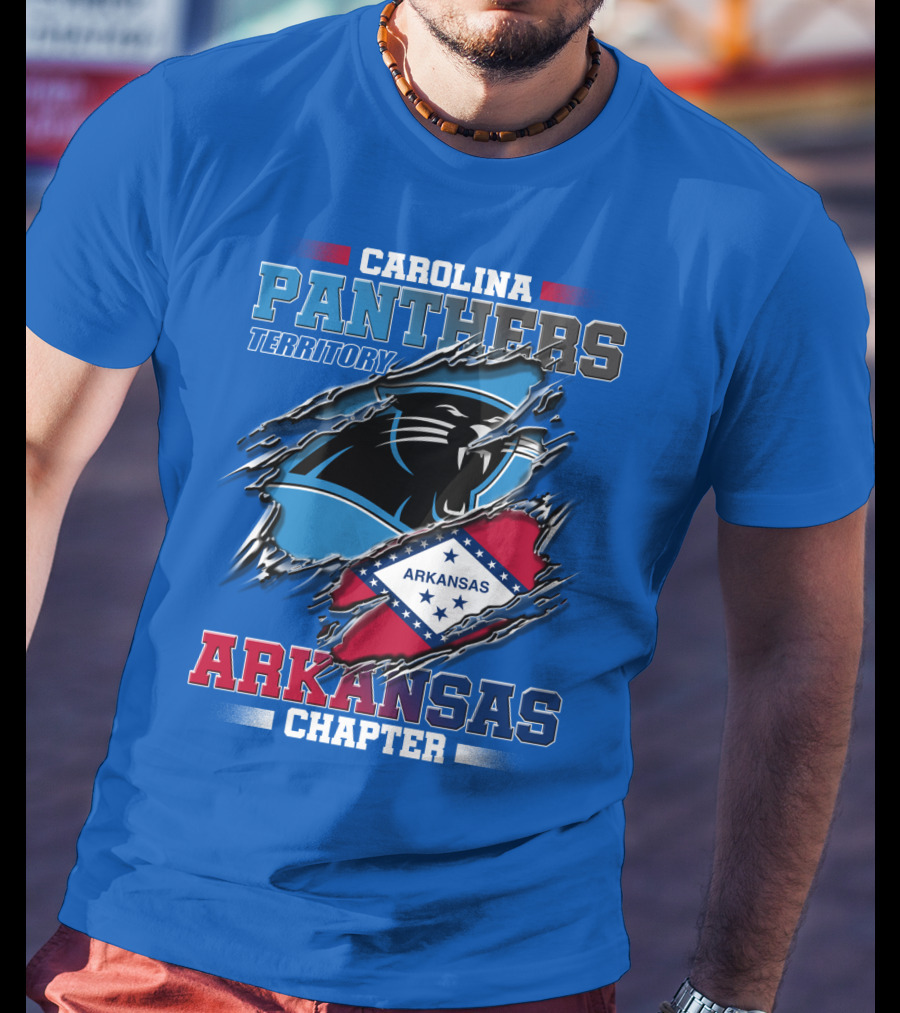 Carolina Panthers Territory Arkansas Chapter T-Shirt