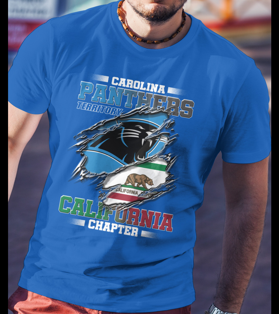 Carolina Panthers Territory California Chapter T-Shirt