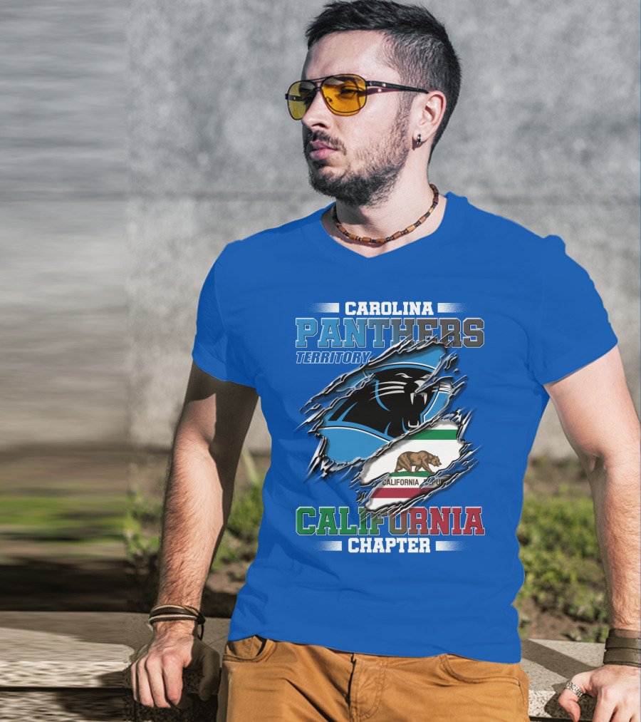 Carolina Panthers Territory California Chapter T-Shirt