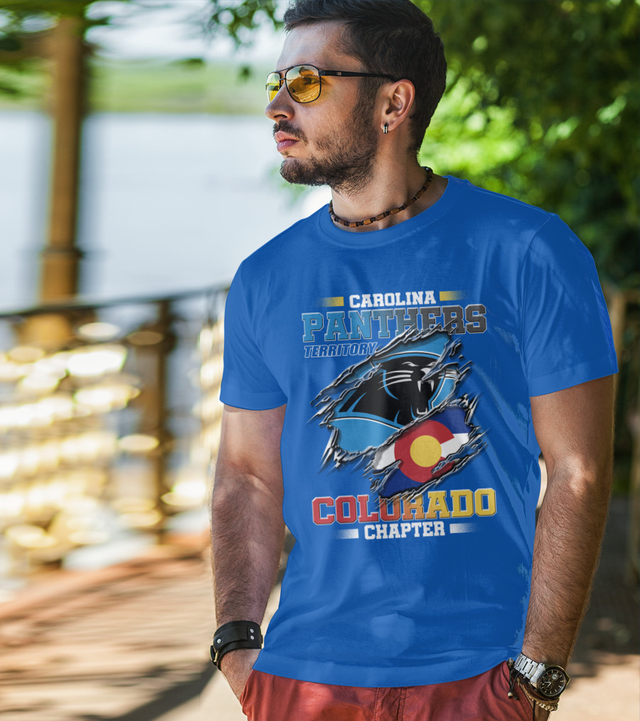 Carolina Panthers Territory Colorado Chapter T-Shirt