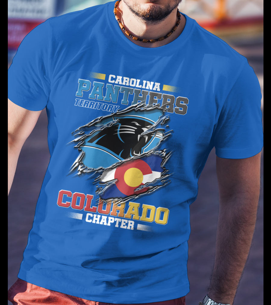 Carolina Panthers Territory Colorado Chapter T-Shirt