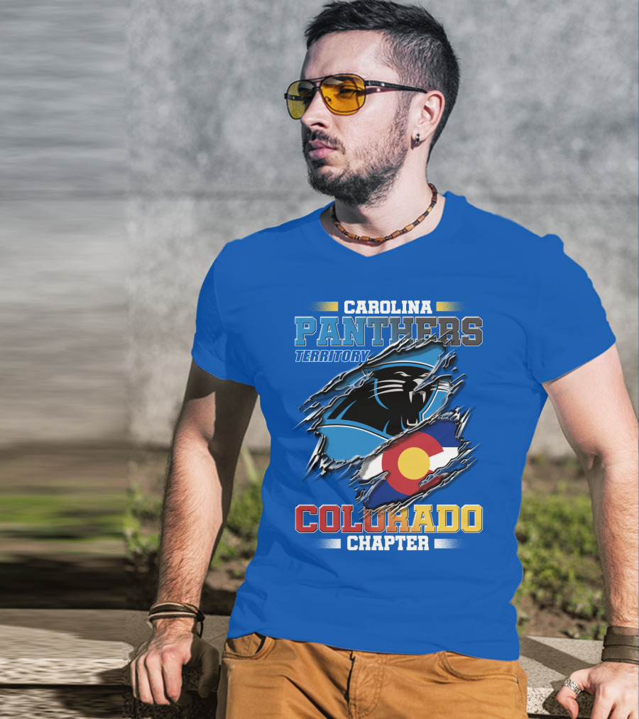 Carolina Panthers Territory Colorado Chapter T-Shirt