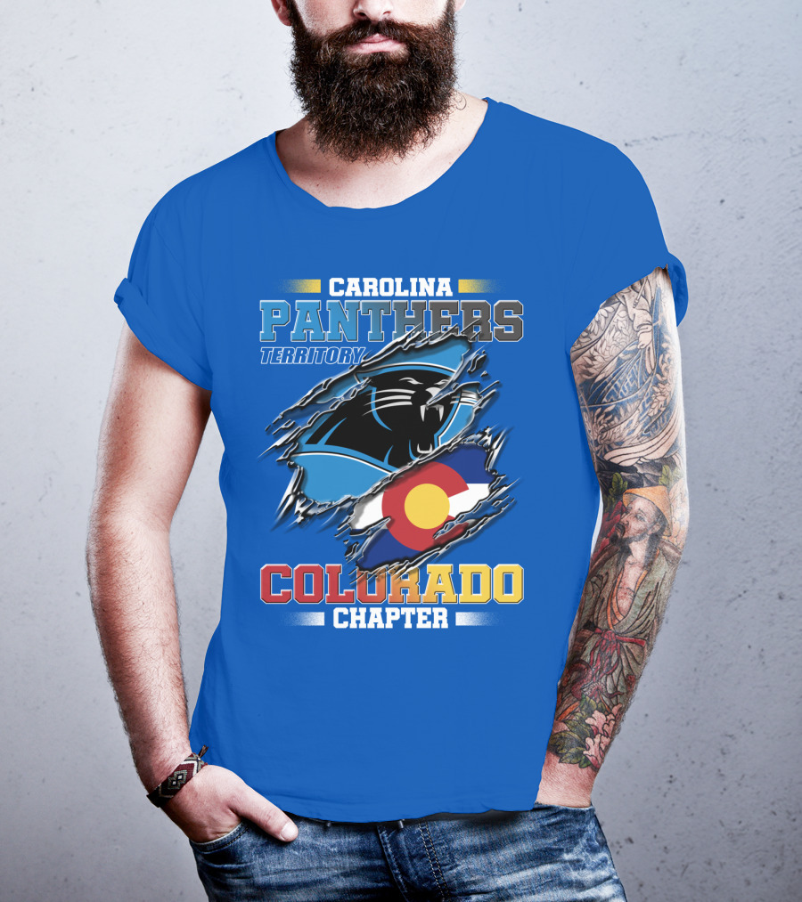Carolina Panthers Territory Colorado Chapter T-Shirt