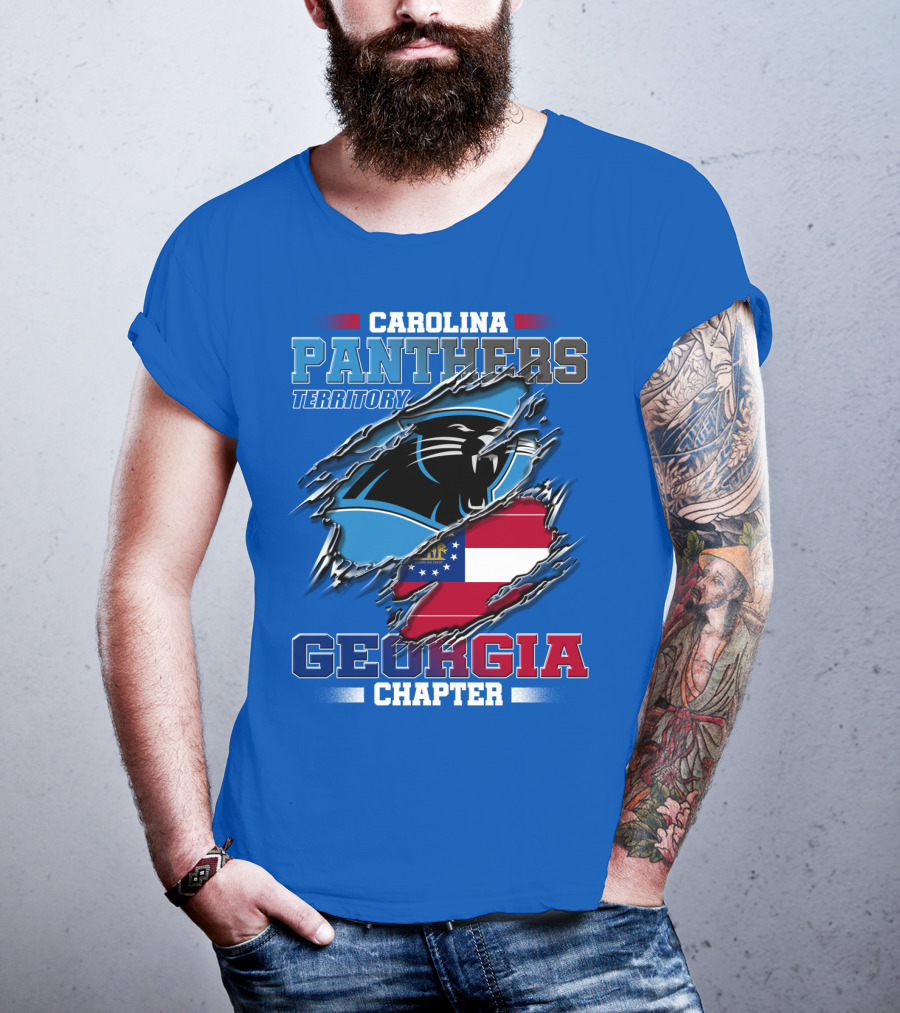 Carolina Panthers Territory Georgia Chapter T-Shirt