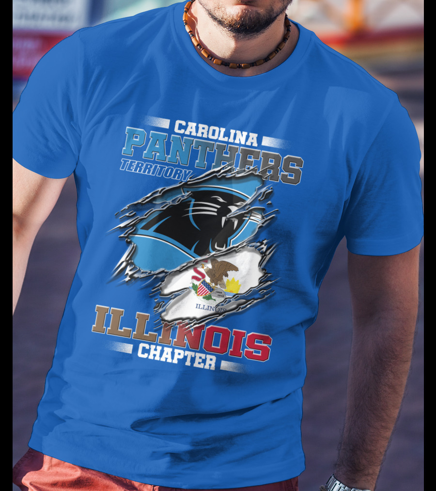 Carolina Panthers Territory Illinois Chapter T-Shirt