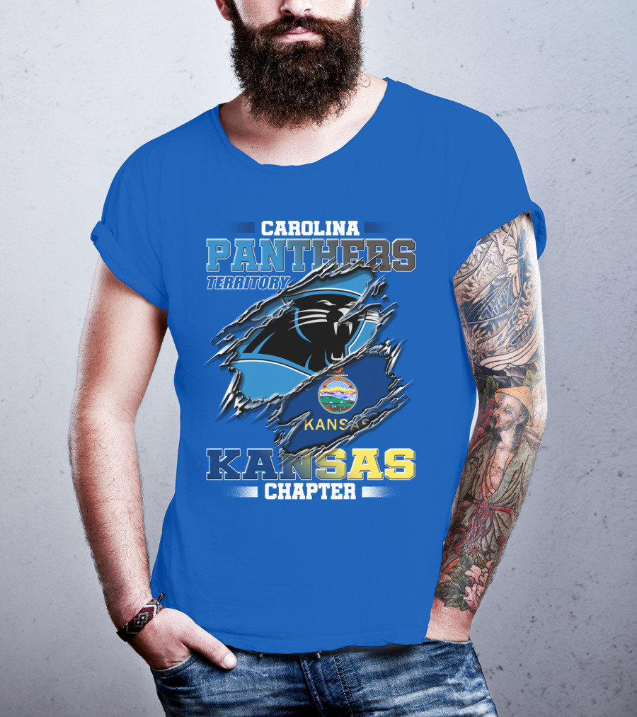 Carolina Panthers Territory Kansas Chapter T-Shirt