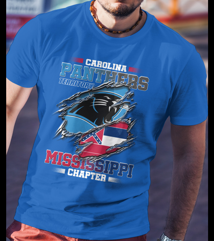 Carolina Panthers Territory Mississippi Chapter T-Shirt