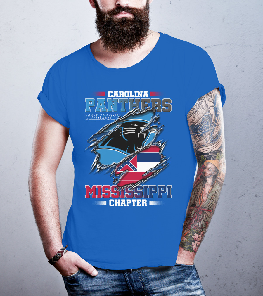 Carolina Panthers Territory Mississippi Chapter T-Shirt