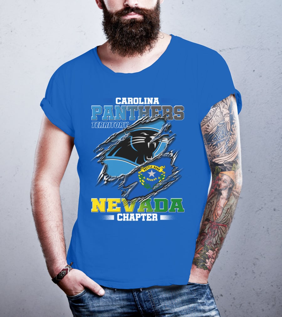Carolina Panthers Territory Nevada Chapter T-Shirt