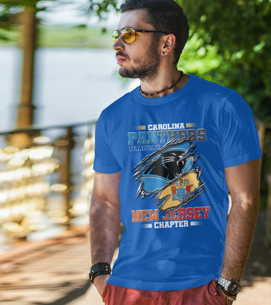 Carolina Panthers Territory New Jersey Chapter T-Shirt
