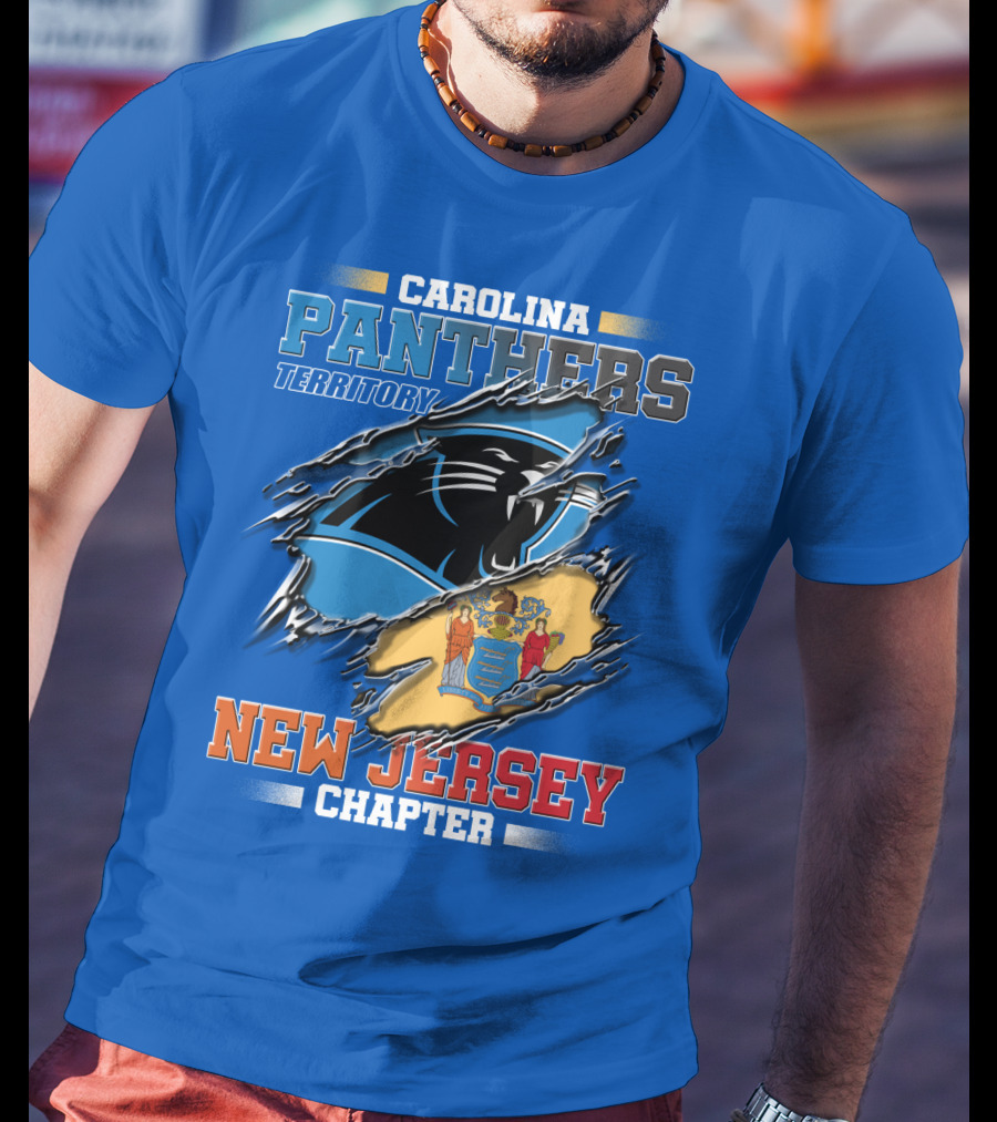 Carolina Panthers Territory New Jersey Chapter T-Shirt