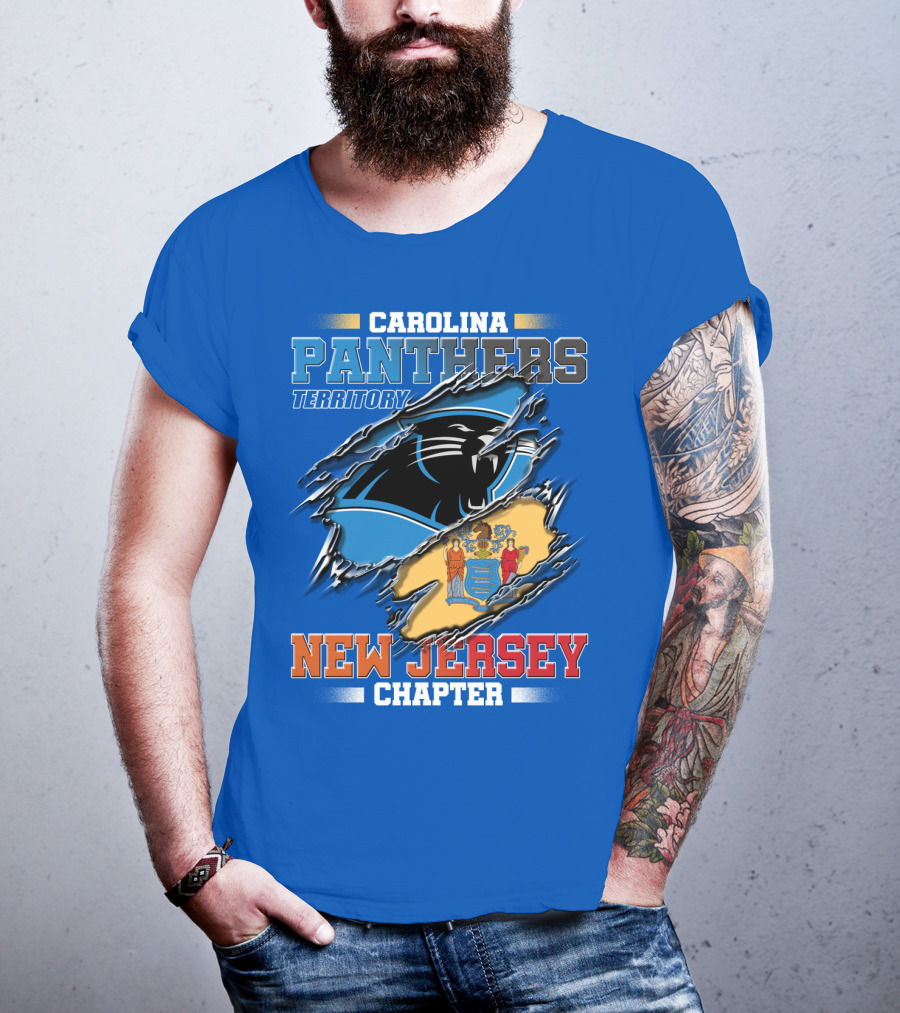 Carolina Panthers Territory New Jersey Chapter T-Shirt