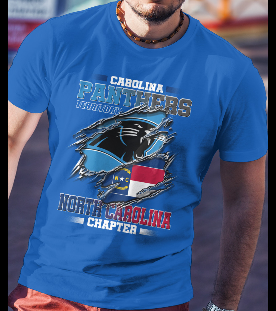 Carolina Panthers Territory North Carolina Chapter T-Shirt