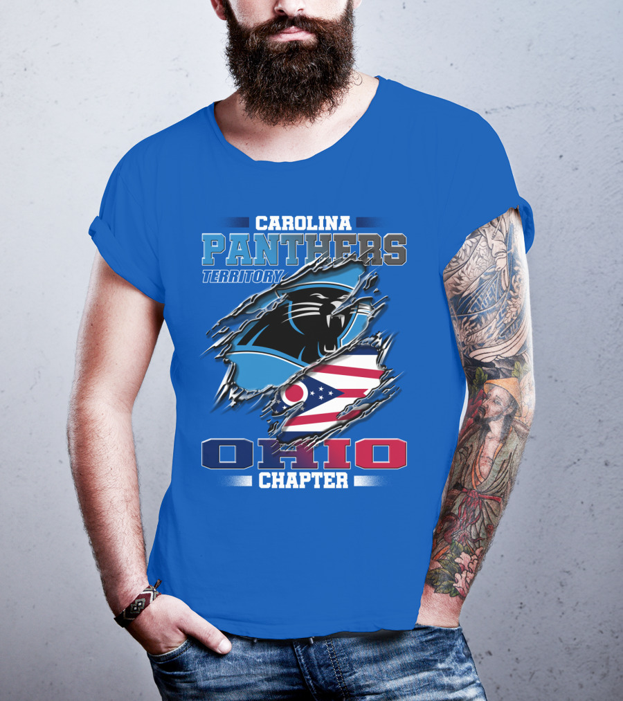 Carolina Panthers Territory Ohio Chapter T-Shirt