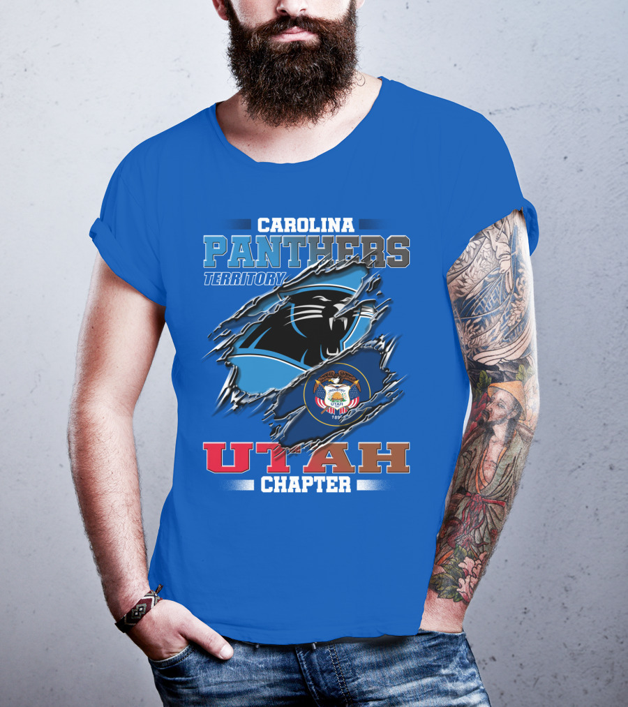 Carolina Panthers Territory Utah Chapter T-Shirt