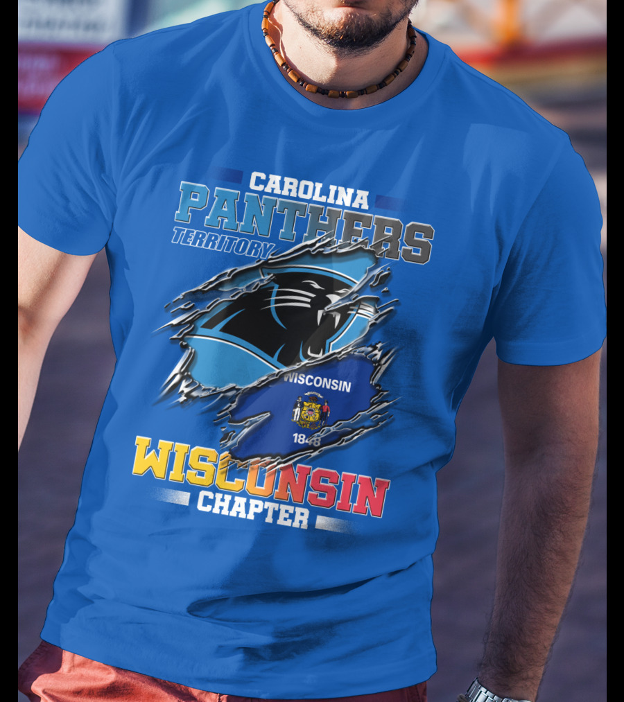 Carolina Panthers Territory Wisconsin Chapter T-Shirt