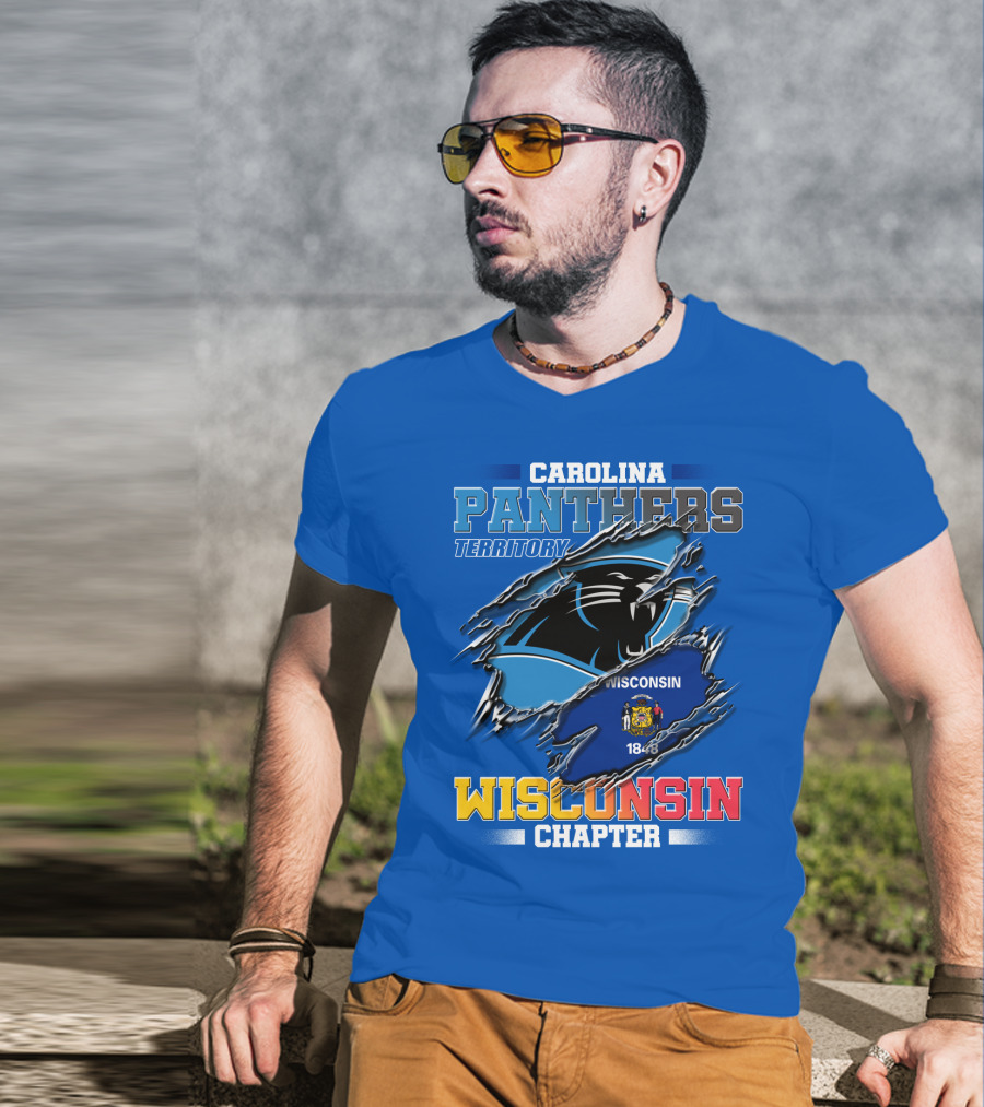 Carolina Panthers Territory Wisconsin Chapter T-Shirt