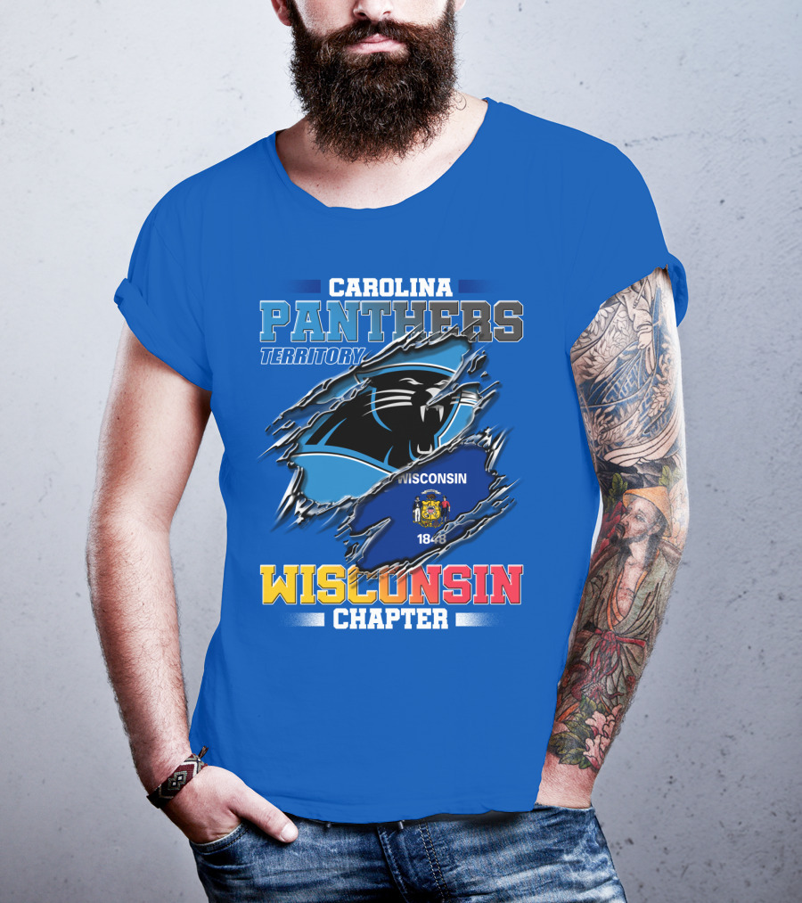 Carolina Panthers Territory Wisconsin Chapter T-Shirt