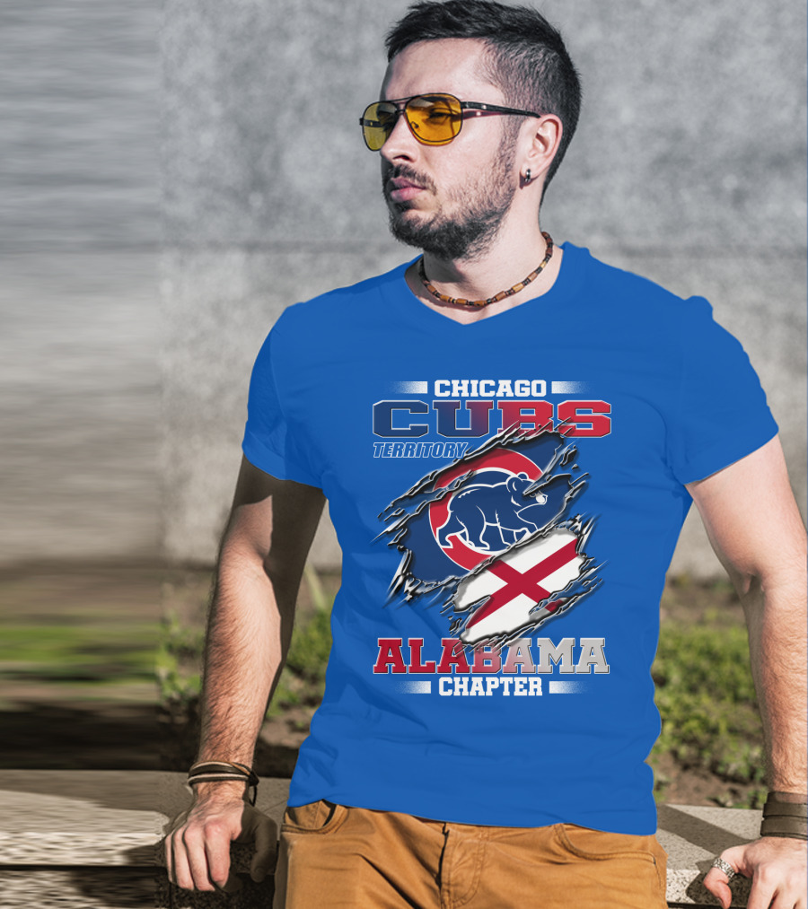 Chicago Cubs Territory Alabama Chapter T-Shirt