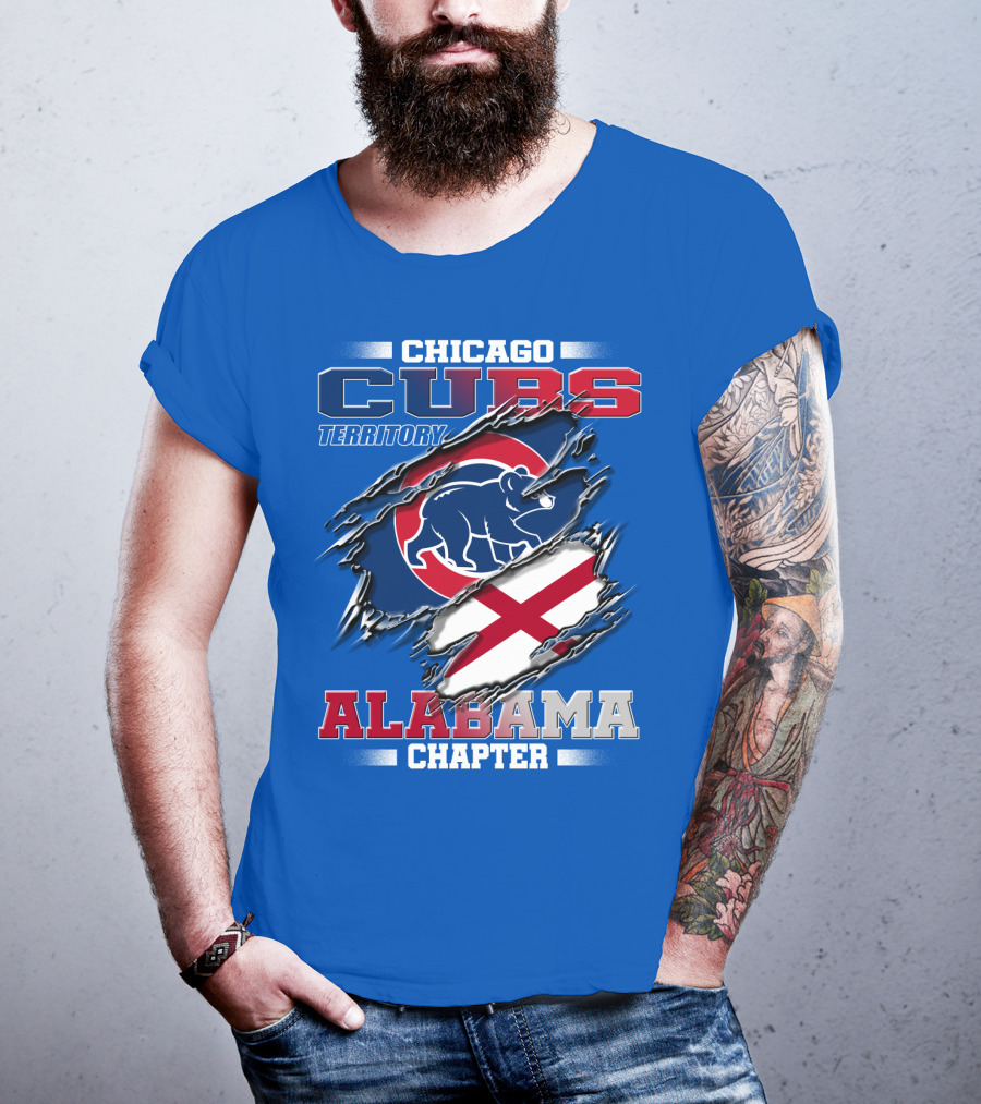 Chicago Cubs Territory Alabama Chapter T-Shirt