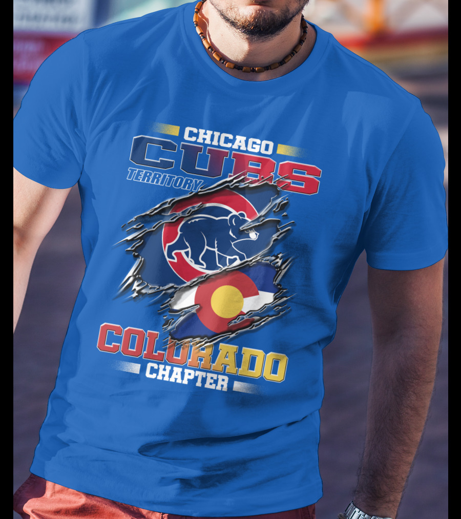 Chicago Cubs Territory Colorado Chapter T-Shirt