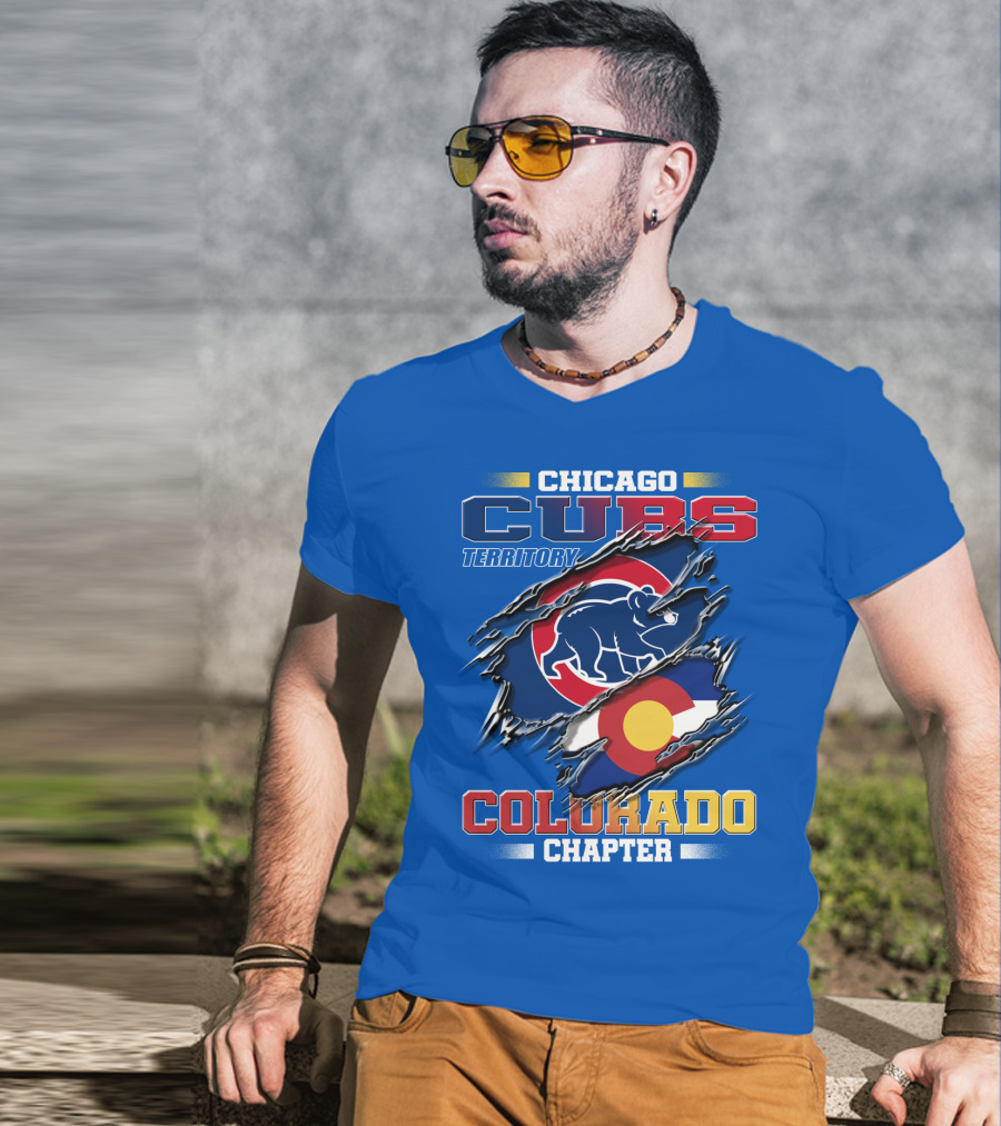 Chicago Cubs Territory Colorado Chapter T-Shirt