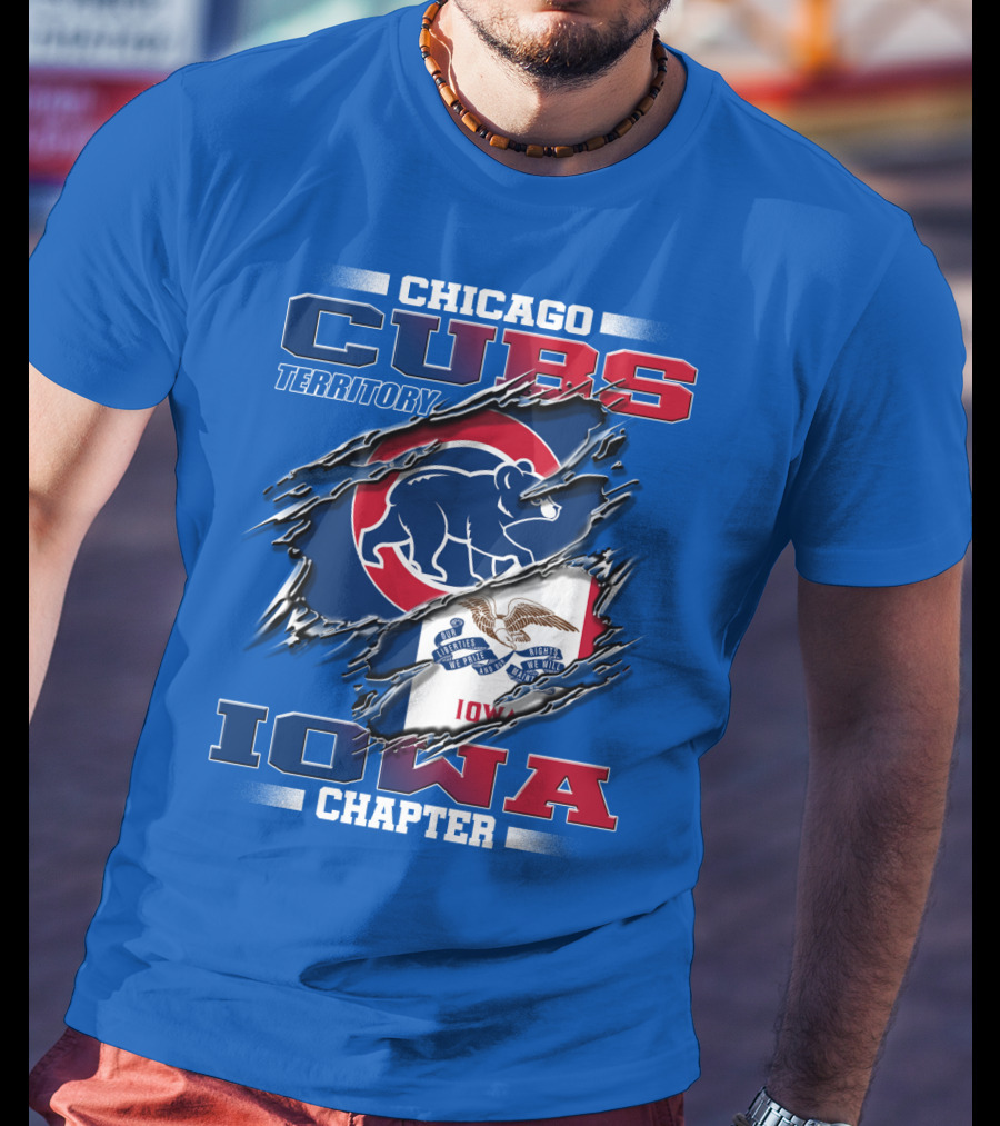 Chicago Cubs Territory Iowa Chapter T-Shirt