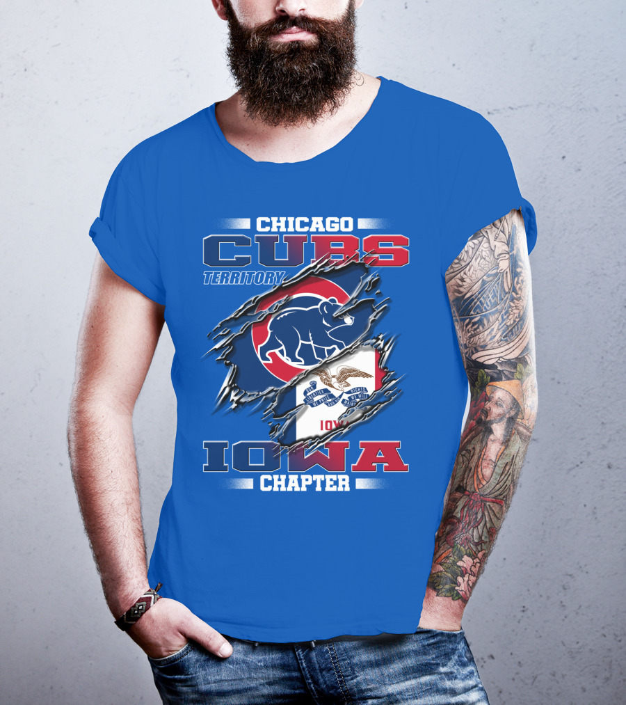 Chicago Cubs Territory Iowa Chapter T-Shirt